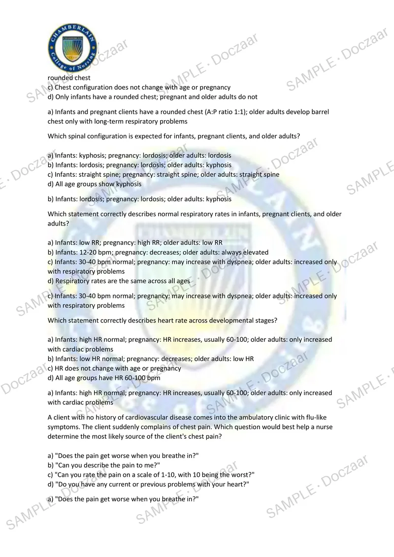 Preview page 14 of NR 302 exam 3 NEWEST TEST EXAM 180 COMPREHENSIVE QUESTIONS /FREQUENTLY MOST TESTED QUESTIONS AND VERIFIED SOLUTIONS/GE