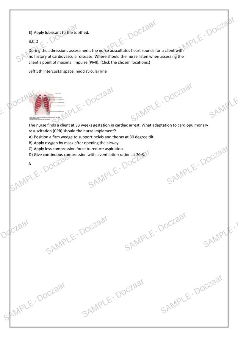 Preview page 34 of WGU HEALTH ASSESSMENT OA 2026/2027 | 150 HIGH-YIELD QUESTIONS & VERIFIED ANSWERS | LATEST TEST PREP | RECENT & MOST TEST
