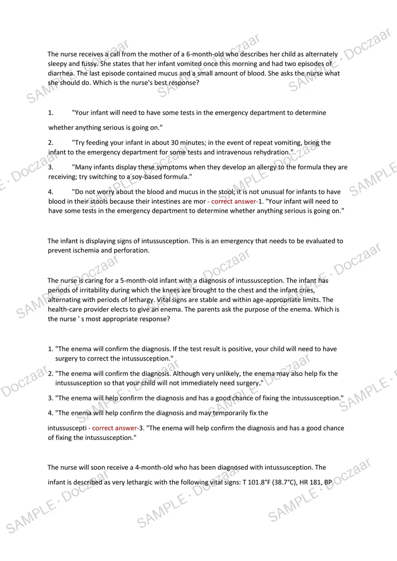 Preview page 20 of GASTROINTESTINAL/NUTRITION NCLEX-STYLE EXAM 2026/2027 | 70 HIGH-YIELD QUESTIONS & VERIFIED ANSWERS WITH RATIONALES | LAT