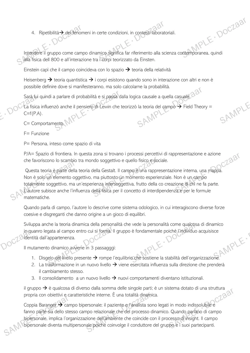 Preview page 3 of Schemi e concetti chiave psicologia dei gruppi - LM-51 psicologia clinica