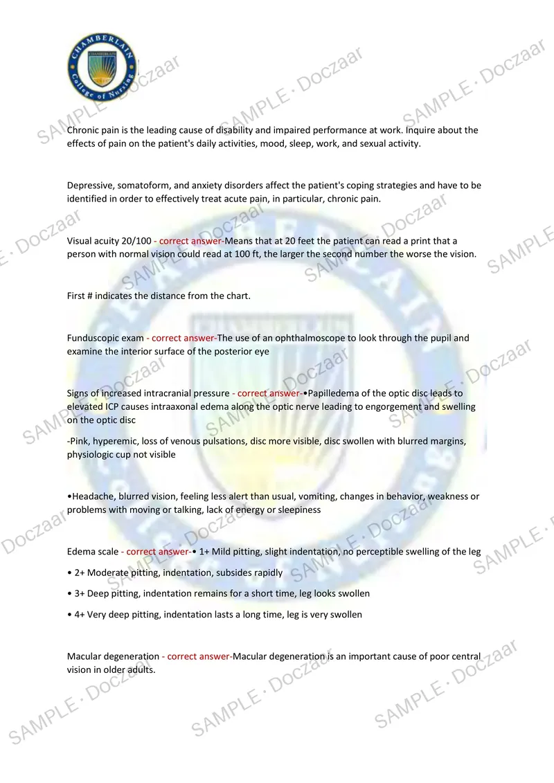 Preview page 17 of NR 509 Midterm NEWEST 2026/2027 ACTUAL EXAM 130  QUESTIONS AND CORRECT (VERIFIED ANSWERS) COVERING  RECENT AND MOST TEST