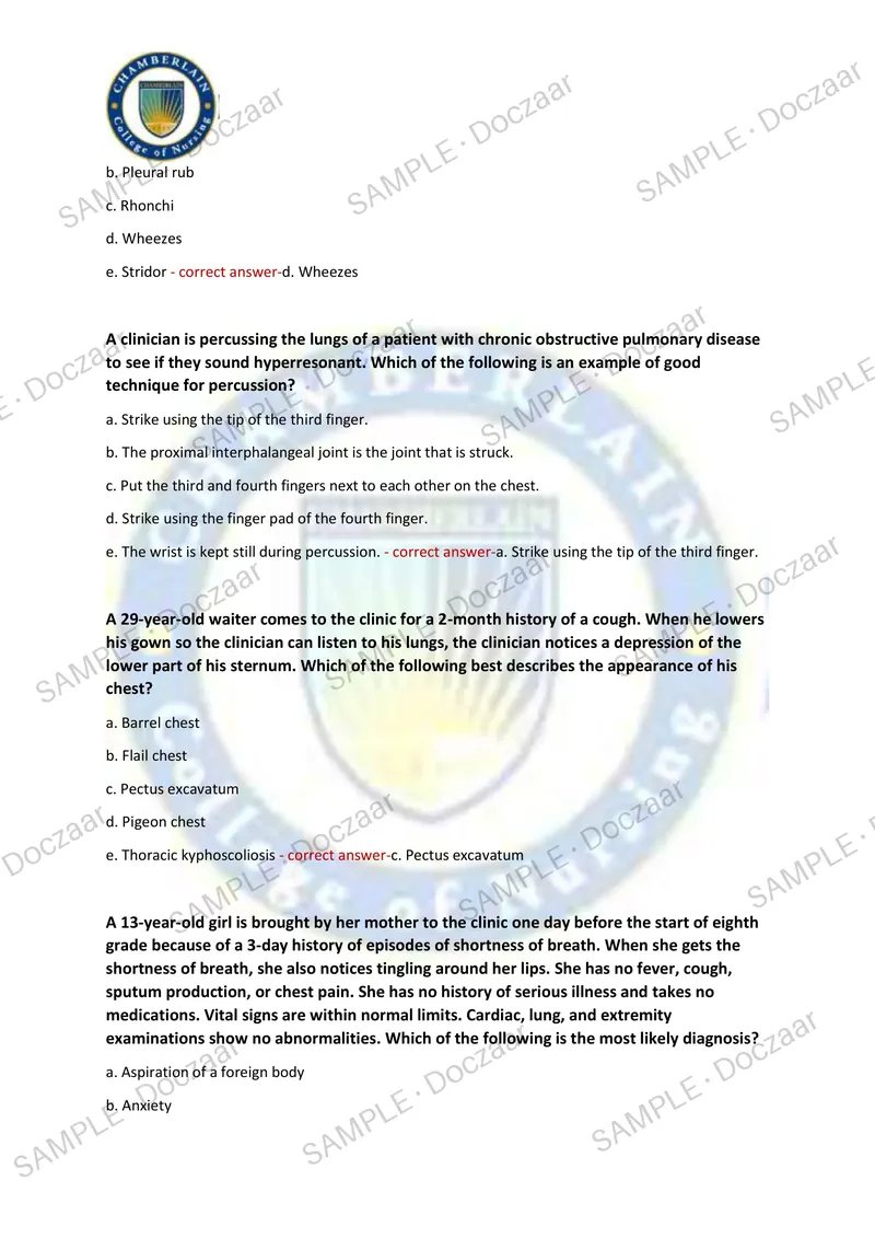 Preview page 3 of NR 509 Midterm NEWEST 2026/2027 ACTUAL EXAM 130  QUESTIONS AND CORRECT (VERIFIED ANSWERS) COVERING  RECENT AND MOST TEST