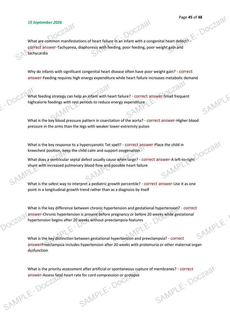 Preview page 45 of WGU D447 NEW OA MIDTERM BOSS EDITION 2026/2027 | 500 HIGH-YIELD QUESTIONS & VERIFIED ANSWERS | LATEST TESTBANK | RECENT