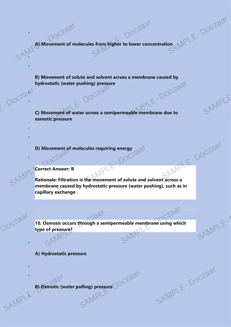Preview page 7 of 4003 Variations Questions and Verified Answers, 100% Guarantee Pass Complete A+ Guide