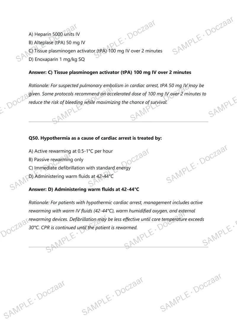 Preview page 24 of Advanced Life Support (ALS) Online  Session Final Exam – New Questions  and Verified Answers (2026 / 2027  Update)| Grad