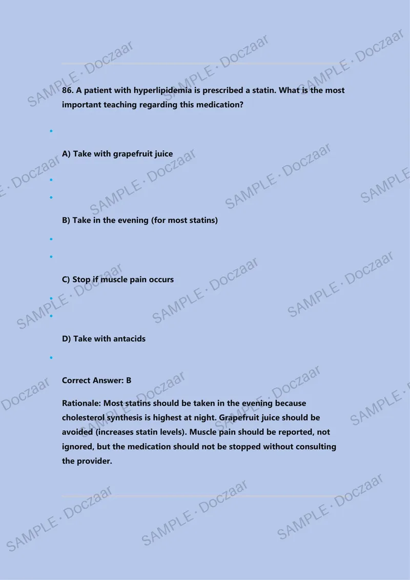 Preview page 76 of ARKANSAS JURISPRUDENCE  COUNSELING UPDATED STUDY  GUIDE | ACTUAL EXAM WITH  ACCURATE SOLUTIONS A+ GRADED!
