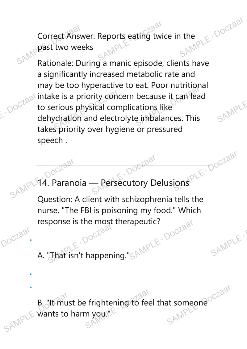 Preview page 18 of ATI PN Pharmacology Exam 2025/2026 – NGN Style Exam Study Guide Questions and Verified Answers (2024 / 2025) 100% Guaran