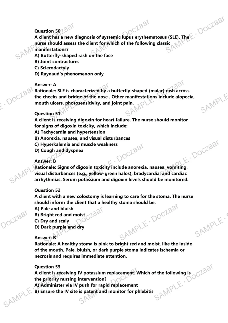 Preview page 21 of ATI RN FUNDAMENTALS PROCTORED EXAM LATEST ACTUAL 2026 EXAM QUESTIONS AND CORRECT DETAILED ANSWERS