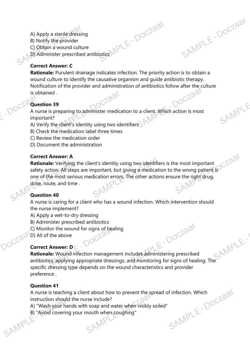 Preview page 13 of TI RN Nutrition Proctored Exam with Questions and Verified Answers, 100% Guaranteed Pass With Appropriate Explanations |