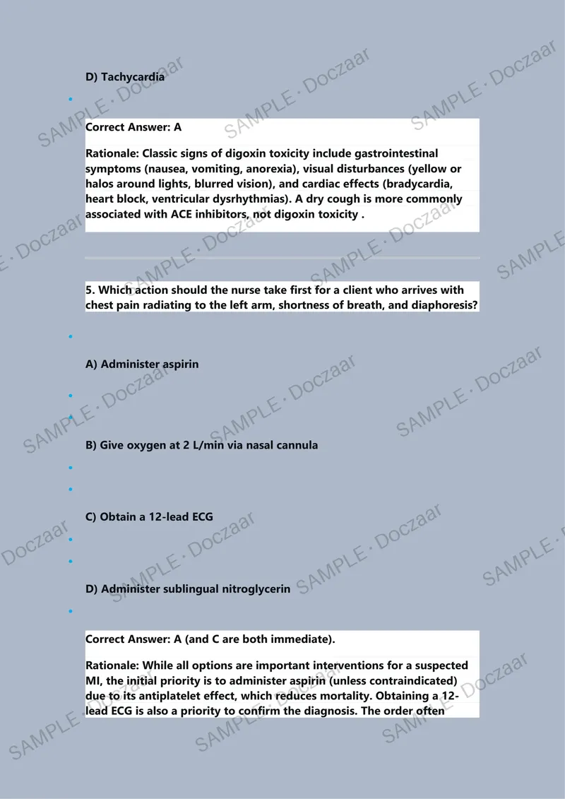 Preview page 4 of BIOS-251 Exam 2 Review | Questions and | Anatomy and Physiology I | Latest Update
