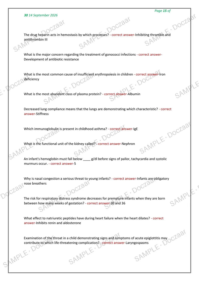 Preview page 15 of NR 507 Week 4 Midterm NEWEST 2026/2027  ACTUAL  TESTBANJ EXAM 300 QUESTIONS AND  CORRECT (VERIFIED ANSWERS) COVERING REC