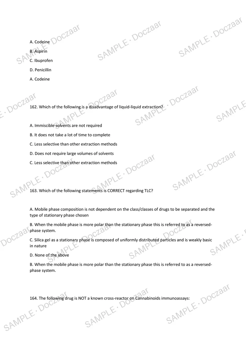 Preview page 48 of Forensic Science Final Exam 2026/2027 NEWEST  TESTBANK EXAM 250 COMPREHENSIVE QUESTIONS  /FREQUENTLY MOST TESTED QUESTIO