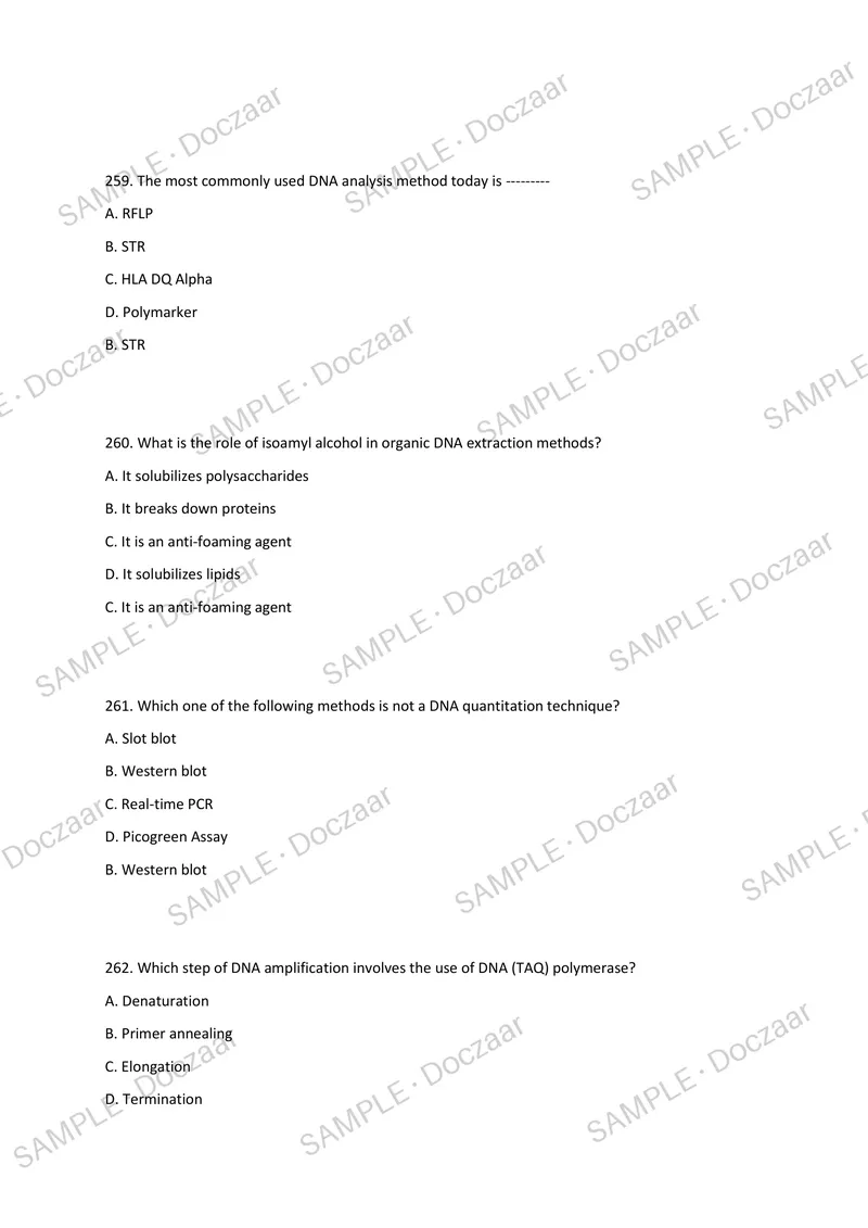 Preview page 74 of Forensic Science Final Exam 2026/2027 NEWEST  TESTBANK EXAM 250 COMPREHENSIVE QUESTIONS  /FREQUENTLY MOST TESTED QUESTIO