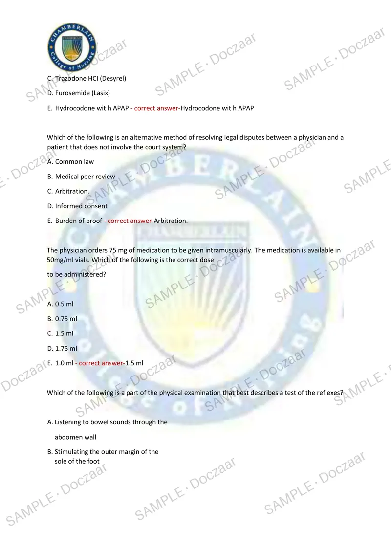 Preview page 29 of AAMA NEWEST 2026/2027 ACTUAL EXAM 200  QUESTIONS AND CORRECT (VERIFIED ANSWERS)  COVERING RECENT AND MOST TESTED QUESTIO