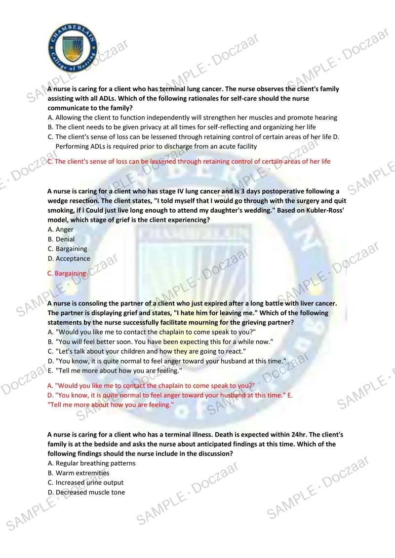 Preview page 11 of NR 226 FINAL EXAM 2026/2027 | 180 HIGH-YIELD QUESTIONS & VERIFIED ANSWERS | LATEST TEST PREP | RECENT & MOST TESTED TOPI
