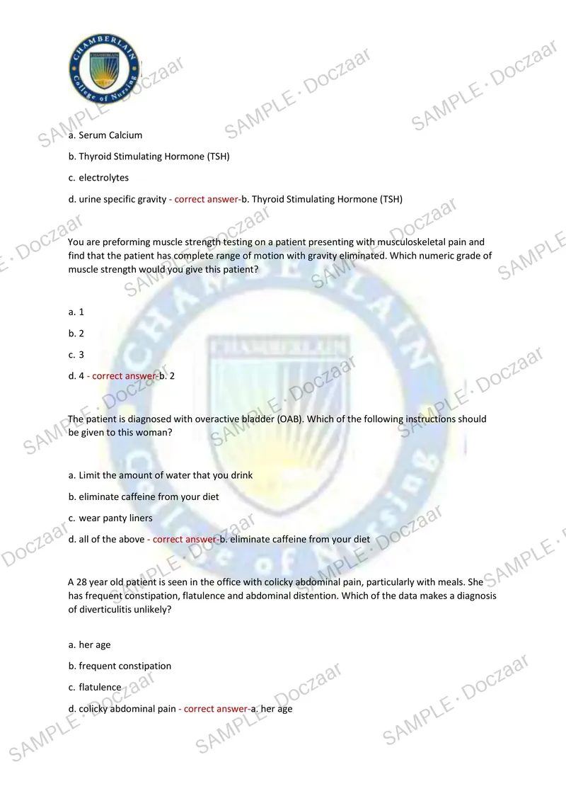 Preview page 15 of NR511 MIDTERM EXAM 2026/2027 | 100 HIGH-YIELD QUESTIONS & VERIFIED ANSWERS | LATEST TEST PREP | RECENT & MOST TESTED TOP