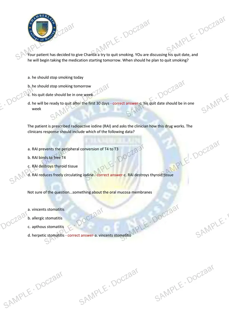 Preview page 25 of NR511 MIDTERM EXAM 2026/2027 | 100 HIGH-YIELD QUESTIONS & VERIFIED ANSWERS | LATEST TEST PREP | RECENT & MOST TESTED TOP