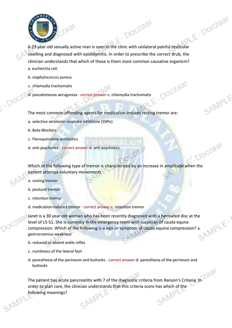 Preview page 5 of NR511 MIDTERM EXAM 2026/2027 | 100 HIGH-YIELD QUESTIONS & VERIFIED ANSWERS | LATEST TEST PREP | RECENT & MOST TESTED TOP
