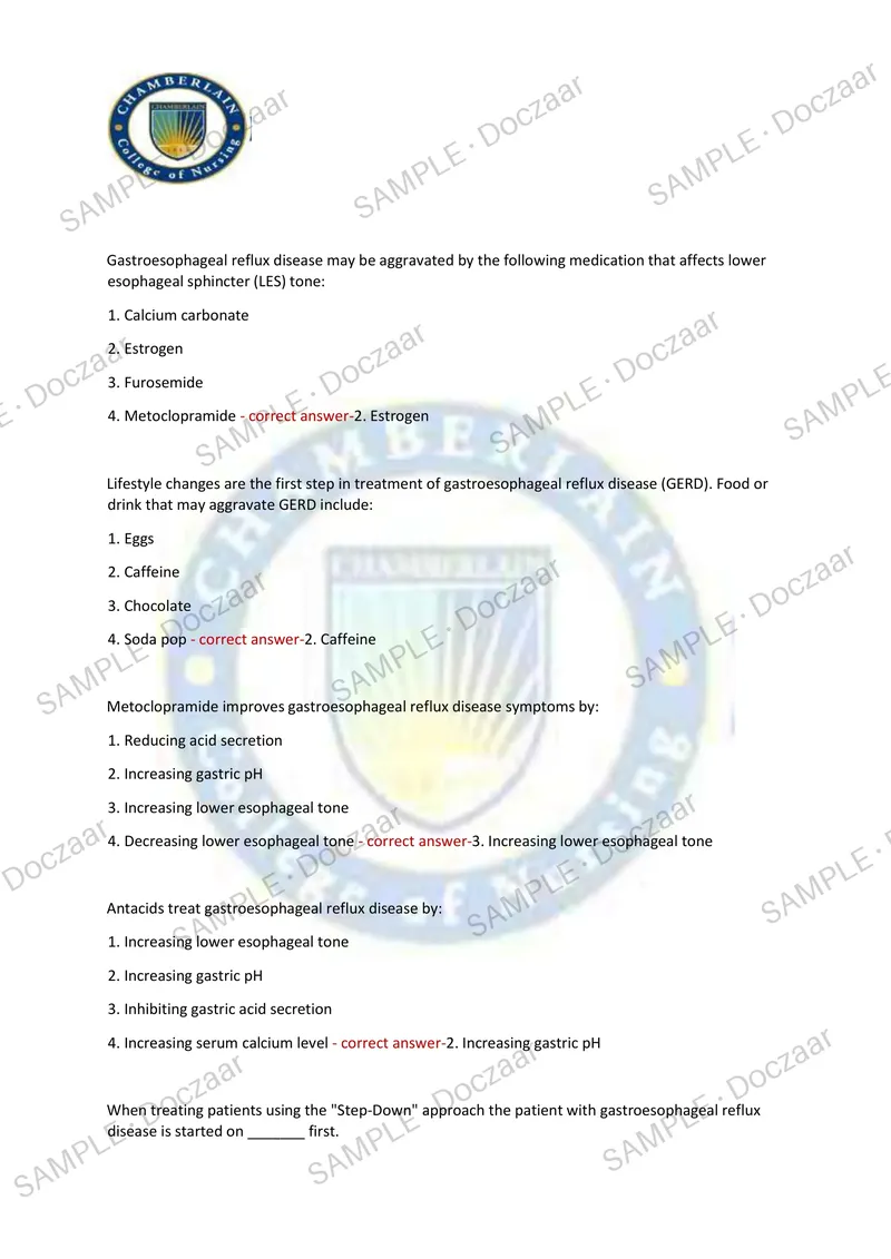 Preview page 18 of NR 508 FINAL EXAM 2026/2027 | 150 HIGH-YIELD QUESTIONS & VERIFIED ANSWERS | LATEST TEST PREP | RECENT & MOST TESTED TOPI