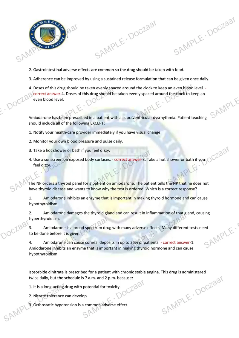 Preview page 32 of NR 508 WEEK 3 EXAM 2026/2027 | 150 HIGH-YIELD QUESTIONS & VERIFIED ANSWERS | LATEST TEST PREP | RECENT & MOST TESTED TOP