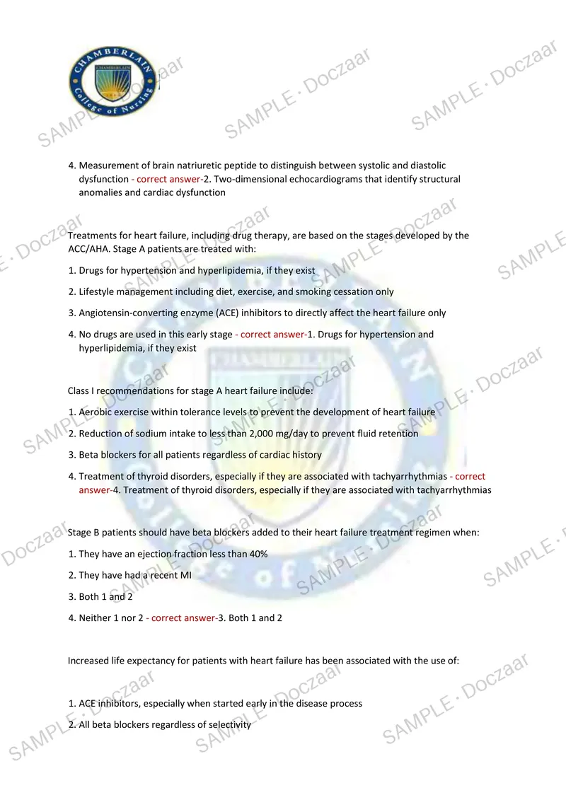 Preview page 6 of NR 508 WEEK 3 EXAM 2026/2027 | 150 HIGH-YIELD QUESTIONS & VERIFIED ANSWERS | LATEST TEST PREP | RECENT & MOST TESTED TOP